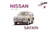 Click here to see more details about / buy this Nissan Safari, all models, '87 - '95 English Language Owners Handbook
